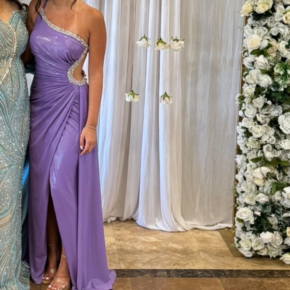 Elegant Purple Dress